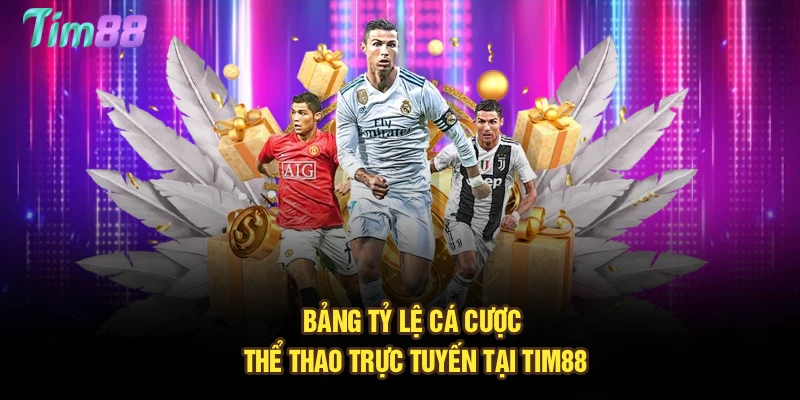 Bảng tỷ lệ cá cược thể thao trực tuyến tại Tim88