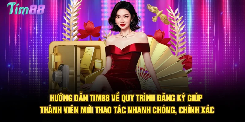 Hướng dẫn Tim88 về quy trình đăng ký giúp thành viên mới thao tác nhanh chóng, chính xác