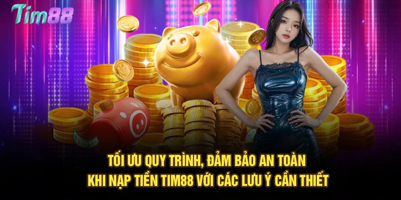 Tối ưu quy trình, đảm bảo an toàn khi nạp tiền Tim88 với các lưu ý cần thiết